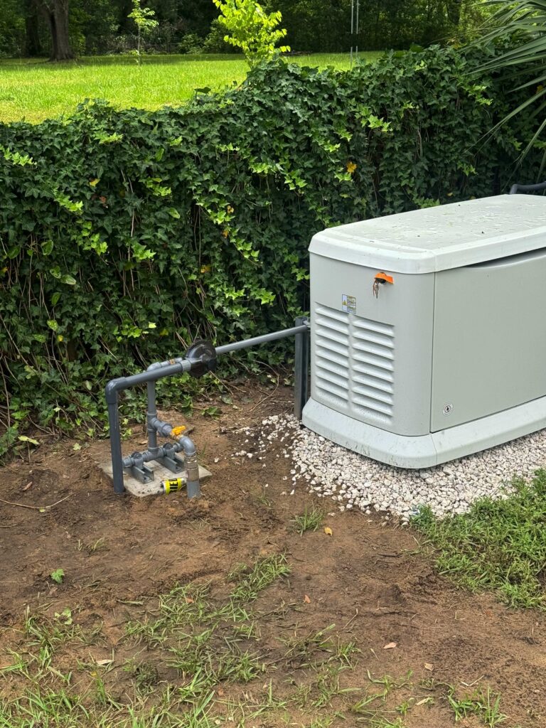 Home Generator Gas Hookups (Standby / Whole-Home)